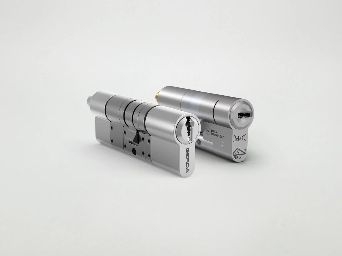 Tedee GO2 Silver + European Two Way Cylinder + Door Sensor + Keypad