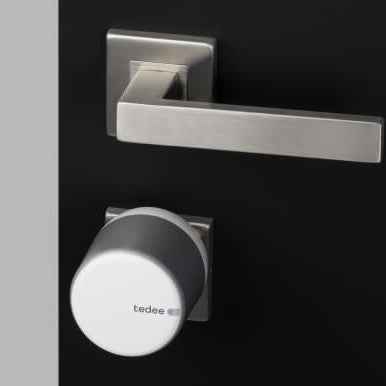 Tedee GO2 Silver + European Two Way Cylinder + Door Sensor + Keypad