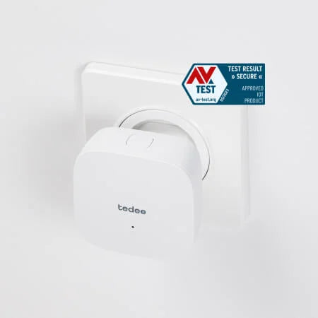 Tedee GO2 Silver + European Two Way Cylinder + Bridge + Keypad + Door Sensor