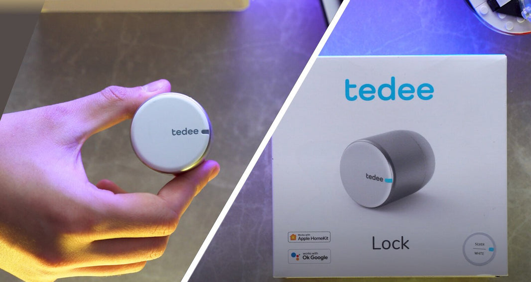 Unboxing and unlocking. What’s inside a box of tedee smart lock?