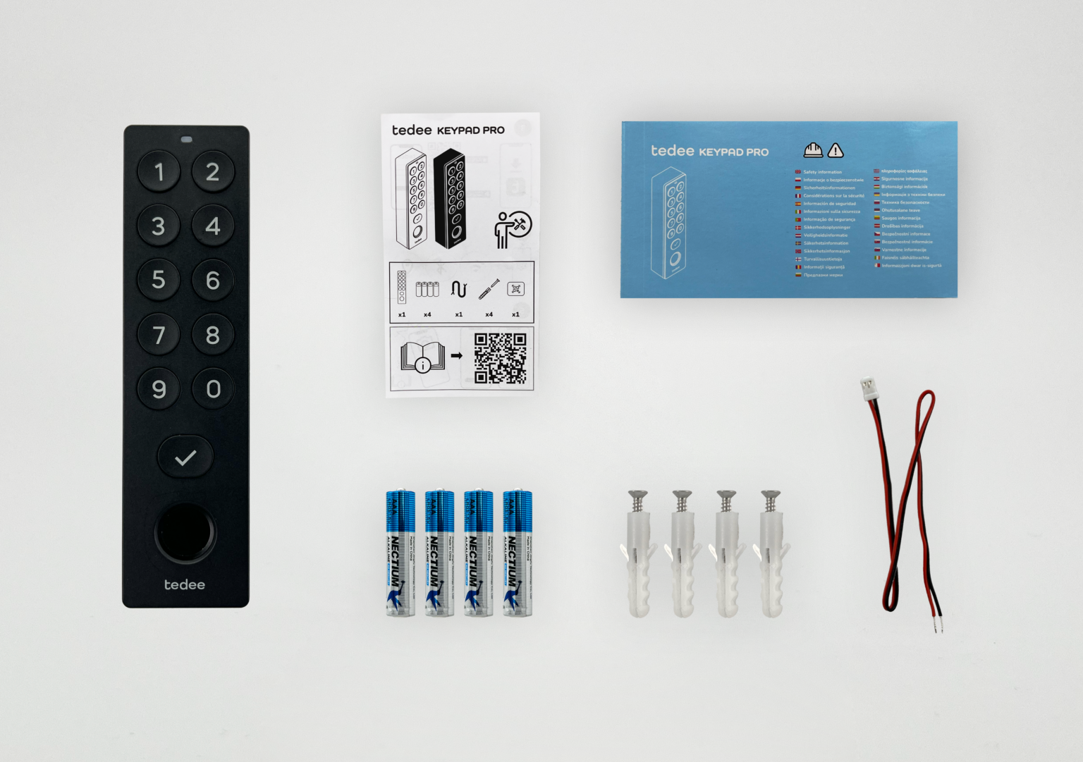 Tedee Keypad PRO (Black)
